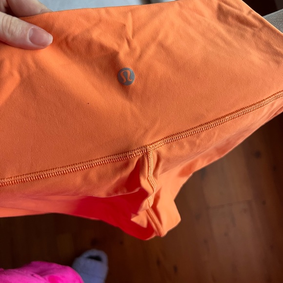 LULULEMON ORANGE SODA WUNDER UNDERS - 4 - Picture 2 of 3